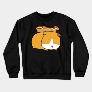 Hotdog Guinea Pig Crewneck Sweatshirt